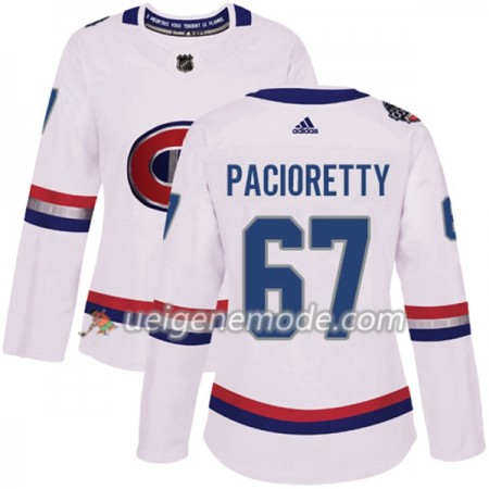 Dame Eishockey Montreal Canadiens Trikot Max Pacioretty 67 Adidas 2017-2018 White 2017 100 Classic Authentic